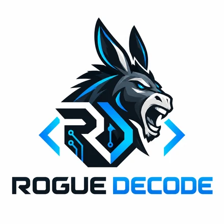 Rogue Decode cyber donkey logo